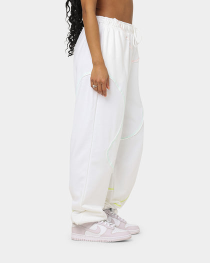 Nike Women's Swirl Track Pants White