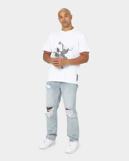 Dead Studios Relaxo Beaten Jeans Washed Indigo