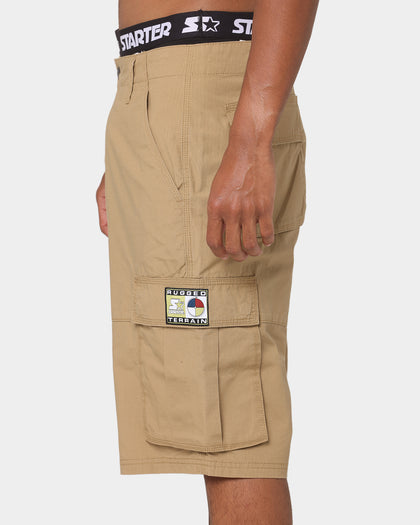 Starter Rugged Terrain Cargo Shorts Sand