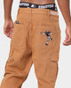 Starter Sideline Super Relaxed Cargo Jeans Wheat