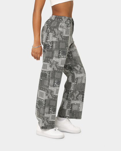 XXIII Women's Haimi Paisley Jeans Black