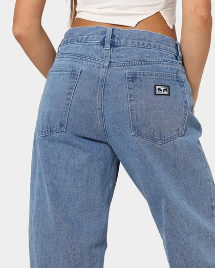 Obey Hard Work Dreams Denim Jeans Light Indigo