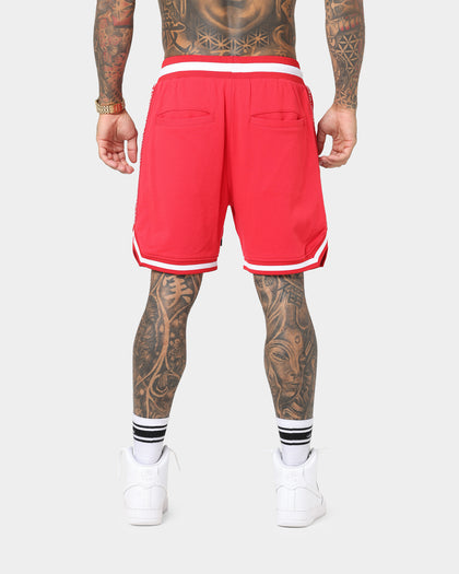 Saint Morta Ceremony Basketball Shorts Red/White