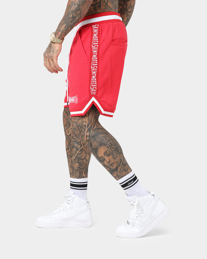 Saint Morta Ceremony Basketball Shorts Red/White