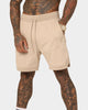 Saint Morta Annex Inset Basketball Shorts Stone