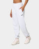 X-Girl Women's Mills Logo Track Pants Snow Marle