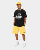 XLARGE Text Sweat Shorts Yellow