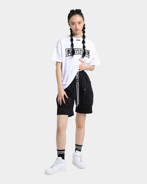 The Anti Order Neo Military Cargo Shorts Black