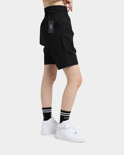 The Anti Order Neo Military Cargo Shorts Black