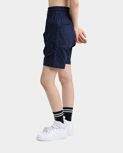 The Anti Order Neo Military Cargo Shorts Dark Navy