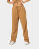 EN ES Women's Mason Lace Up Track Pants Tan