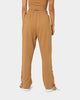 EN ES Women's Mason Lace Up Track Pants Tan