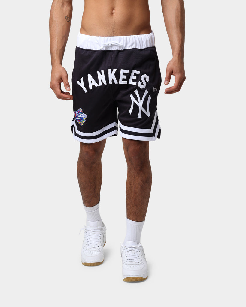 New Era New York Yankees World Series Mesh Shorts Black/White Culture Kings