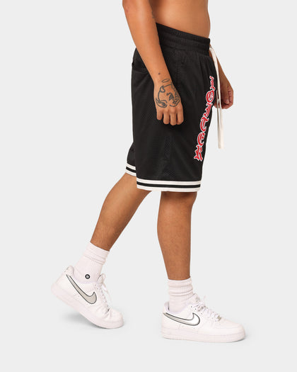 Loiter Script Ball Shorts Black
