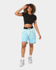 Loiter Script Ball Shorts Blue