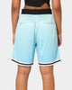 Loiter Script Ball Shorts Blue