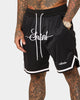 Saint Morta Saviour Mesh Basketball Shorts Black/White