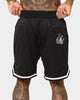 Saint Morta Saviour Mesh Basketball Shorts Black/White