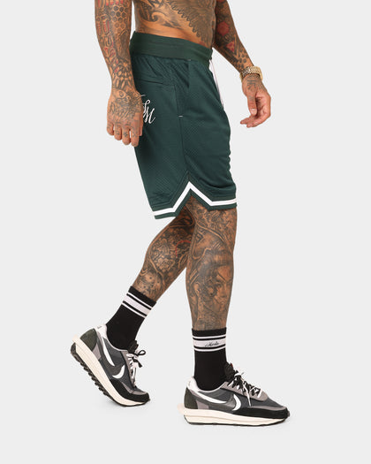 Saint Morta Saviour Mesh Basketball Shorts Stadium Green
