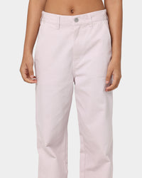 Obey Women's Brighton Carpenter Pants Purple Paste