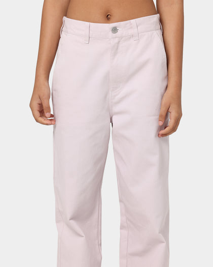 Obey Women's Brighton Carpenter Pants Purple Paste