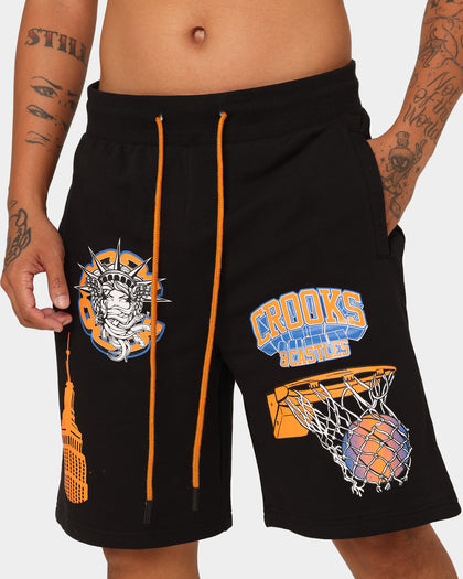 Crooks & Castles NY Shorts Black