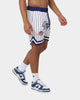 New Era Los Angeles Dodgers Pinstripe Script Shorts White Pinstripe
