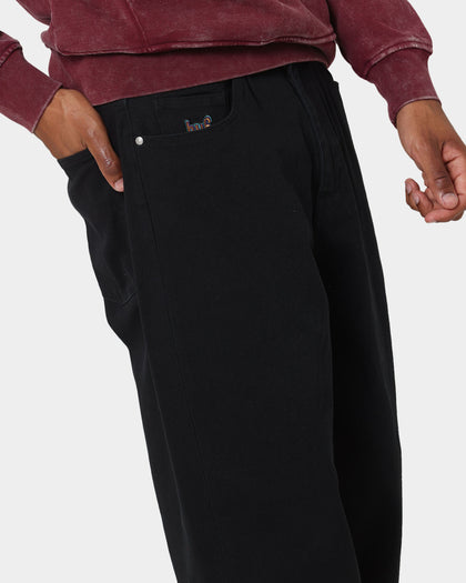 HUF Cromer Sig Pants Washed Black
