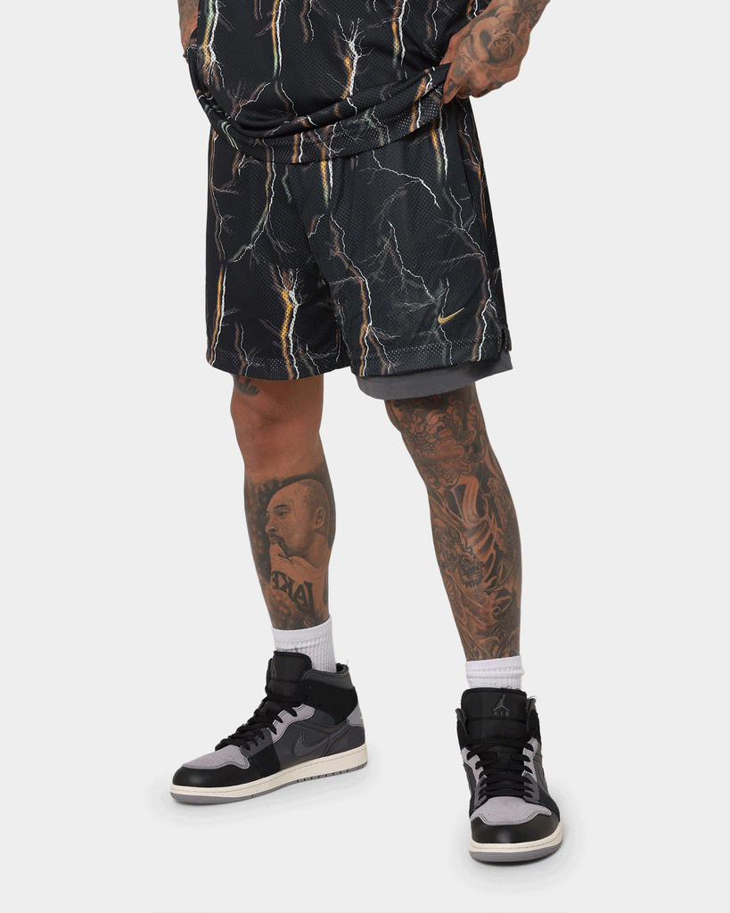 Nike Premium 6" Basketball Shorts University Gold/Iron Grey/Sesame