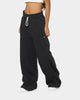 Adidas Women's Studio Lounge Fleece Track Pants Black