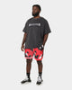 The Anti Order Storm Camo Basketball Shorts Black/Red/White