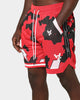 The Anti Order Storm Camo Basketball Shorts Black/Red/White