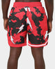 The Anti Order Storm Camo Basketball Shorts Black/Red/White