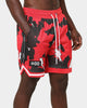 The Anti Order Storm Camo Basketball Shorts Black/Red/White
