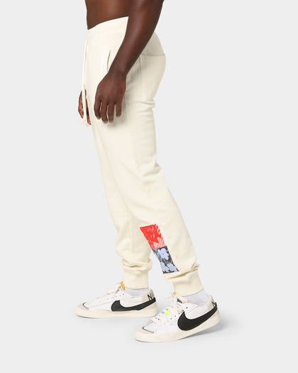 Dead Studios Flower Track Pants Bone/Red/Black