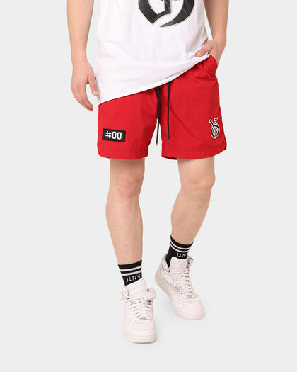 The Anti Order Antidote Beach Shorts Red
