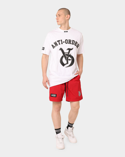 The Anti Order Antidote Beach Shorts Red