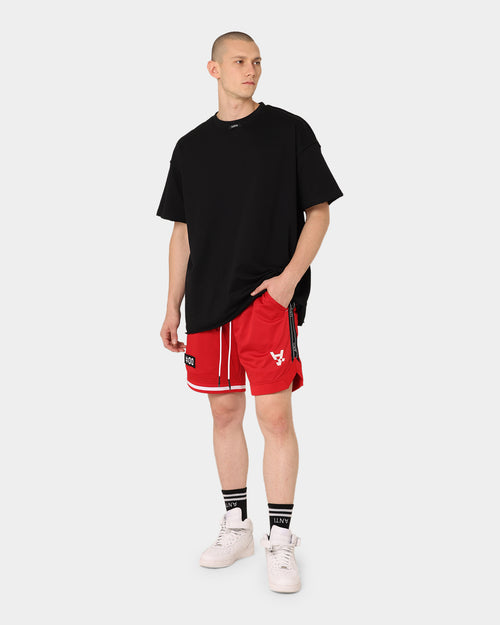 The Anti Order Off Season Basketball Shorts Red/White