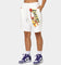 Mitchell & Ness Women's Dunk Shorts Vintage White