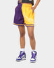 Mitchell & Ness Women's Los Angeles Lakers Big Face 5.0 Shorts Black