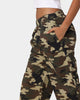 X-Girl Women's Easy Straight Pant Camo
