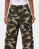 X-Girl Women's Easy Straight Pant Camo