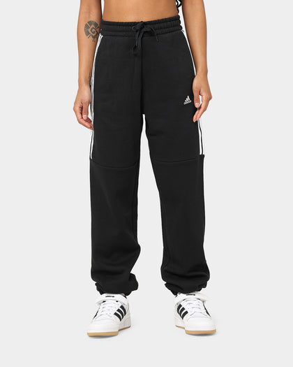 Adidas Women's Hyperglam High Rise Sweat Pants Black