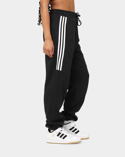 Adidas Women's Hyperglam High Rise Sweat Pants Black