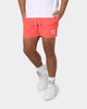 Calvin Klein Medium Double Waistband Swim Shorts Coral Crush