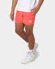 Calvin Klein Medium Double Waistband Swim Shorts Coral Crush