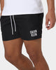 Calvin Klein Medium Double Waistband Swim Shorts Pvh Black