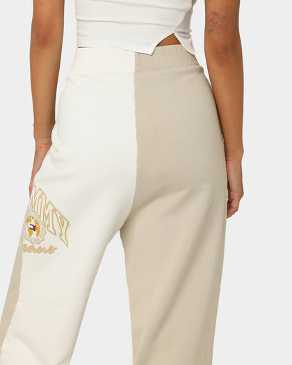 Tommy Jeans Women's College Sweat Pants Savannah Sand
