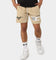 Carré Automobile Sweat Shorts Stone
