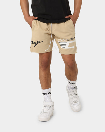 Carré Automobile Sweat Shorts Stone